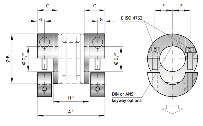 R+W MK3安全聯(lián)軸器進(jìn)口